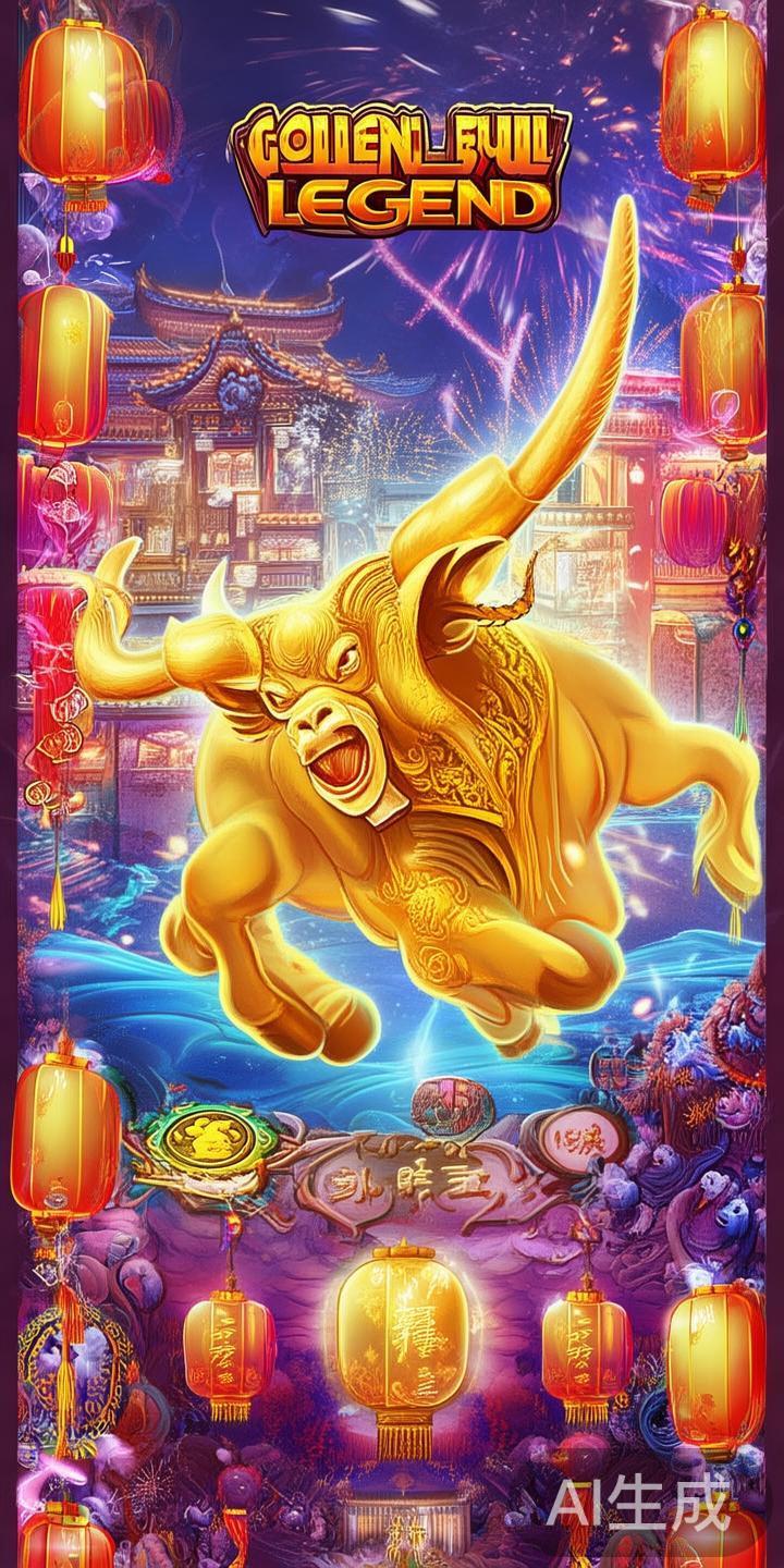 金牛传奇
该游戏以中国传统文化元素为背景，融合了