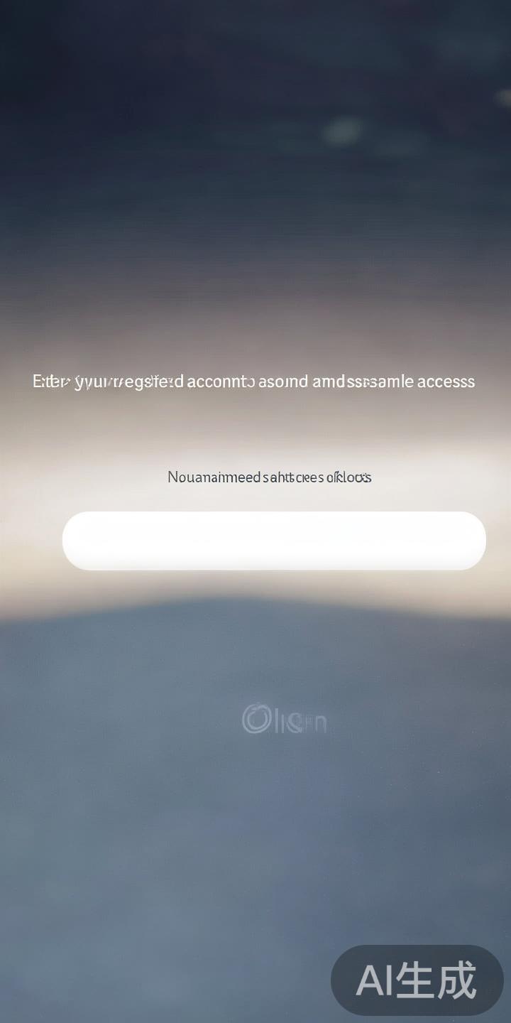 最传统也是最常用的方式，用户只需在登录页面输入已注